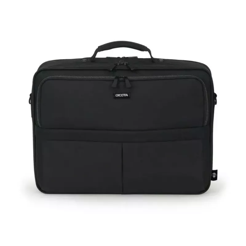 DICOTA Multi Scale -12-14.1 collu piezīmjdatora soma - Melna / 600d Pārstrādāts PET