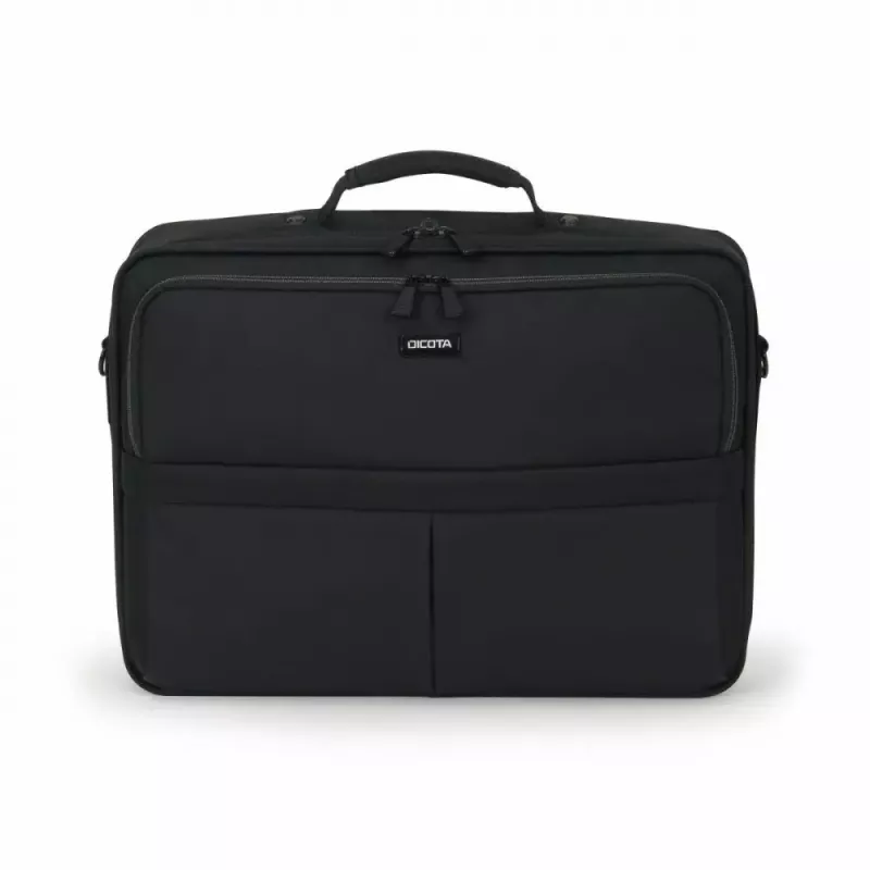DICOTA Multi Scale -12-14.1 collu piezīmjdatora soma - Melna / 600d Pārstrādāts PET