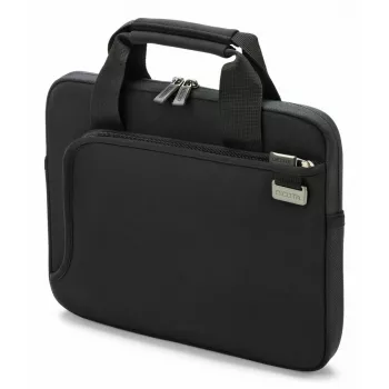 DICOTA Smart Skin - 15-15.6 collu piezīmjdatora maciņš - Melns / Neoprēns ar 100% pārstrādātu virsmas audumu