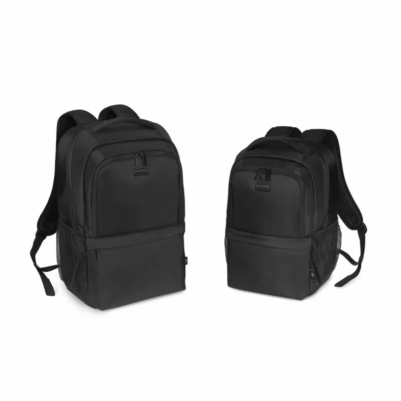DICOTA Eco Core mugursoma 15-17.3 inch - melna / 300d 100% pārstrādāts PET poliesteris