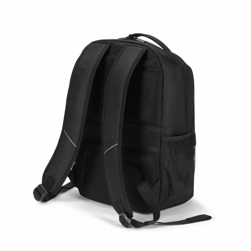 DICOTA Eco Core mugursoma 15-17.3 inch - melna / 300d 100% pārstrādāts PET poliesteris