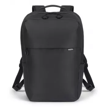 DICOTA Commuter mugursoma 13-16 collu klēpjdatoram - Melna / 300d RPET poliesters