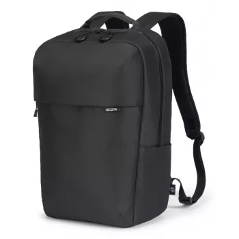 DICOTA Commuter mugursoma 13-16 collu klēpjdatoram - Melna / 300d RPET poliesters