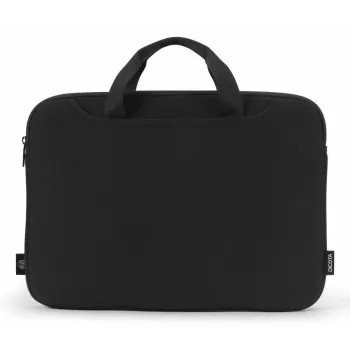 DICOTA Smart Sleeve One - 14-14.1 collu klēpjdatora maciņš - Melns / Pārstrādāts džersija audums