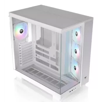 PC korpuss Thermaltake View 380 XL TG ARGB Midi Tower Balts