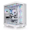 PC korpuss Thermaltake View 380 XL TG ARGB Midi Tower Balts