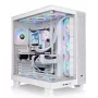PC korpuss Thermaltake View 380 XL TG ARGB Midi Tower Balts