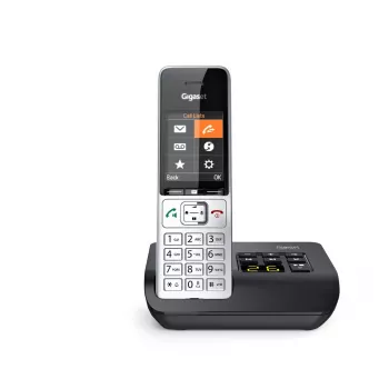 Bezvadu DECT telefons Gigaset COMFORT 500A ar automātisko atbildētāju