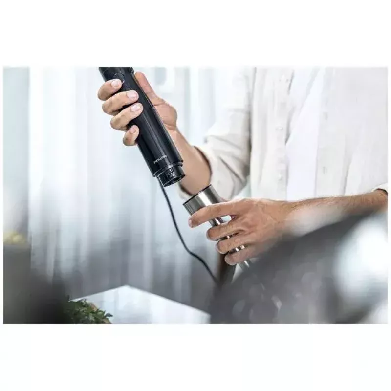 ZWILLING 53104-901-0 rokas blenderis, melns, nerūsējošs tērauds