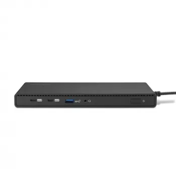 Kensington SD4842P EQ USB-C 10Gbps trīs ekrānu bezvadītāja dokstacija ar 100W barošanu