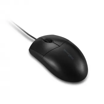 Kensington Pro Fit Wired Washable pele, abpusēja, optiskā, USB, 1600 DPI, melna