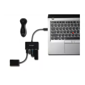 Kensington CH1000 USB-C 4 Portu Hubs