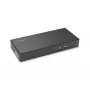 Kensington SD4781P EQ USB-C & USB-A Dual 4K Dokstacija, Vadu, USB 3.2 Gen 2 (3.1 Gen 2) Type-C, 100 W, 3.5 mm, 10,100,1000 Mbit/s, Melna