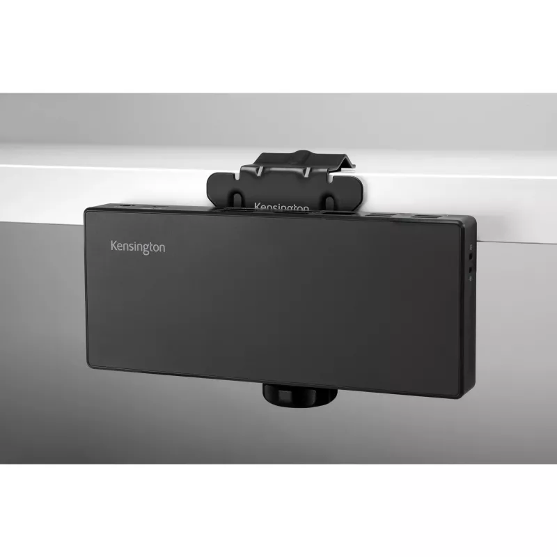 Kensington SD4781P EQ USB-C & USB-A Dual 4K Dokstacija, Vadu, USB 3.2 Gen 2 (3.1 Gen 2) Type-C, 100 W, 3.5 mm, 10,100,1000 Mbit/s, Melna