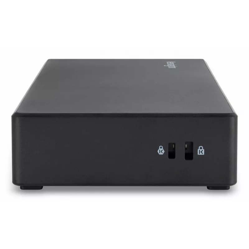 Kensington SD4781P EQ USB-C & USB-A Dual 4K Dokstacija, Vadu, USB 3.2 Gen 2 (3.1 Gen 2) Type-C, 100 W, 3.5 mm, 10,100,1000 Mbit/s, Melna