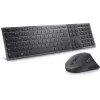 DELL KM900 Bezvadu tastatūra un pele, RF + Bluetooth, QWERTZ vācu, grafīta krāsa