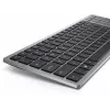 DELL KB740 bezvadu tastatūra Office RF Bluetooth QWERTZ vācu pelēki melna
