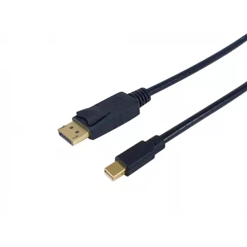 Equip Mini DisplayPort uz DisplayPort kabelis, vīriešu/vīriešu, 2,0 m