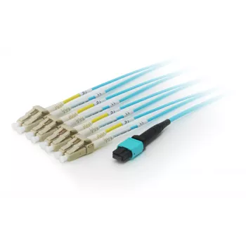 Equip MTP/MTP optiskās šķiedras maģistrāles kabelis, OM4, 3 m