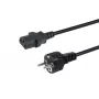 Equip 112110 strāvas kabelis melns 1.8 m CEE7/7 IEC C13