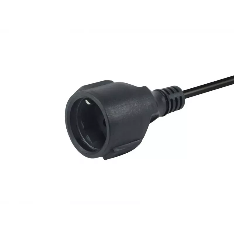 Equip 112106 strāvas kabelis melns 0.25 m IEC C14 CEE7/3