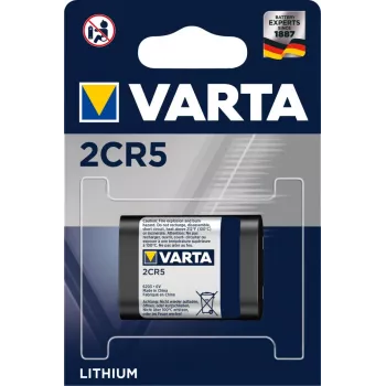 VARTA litija baterija 2CR5 6V vienreizējai lietošanai