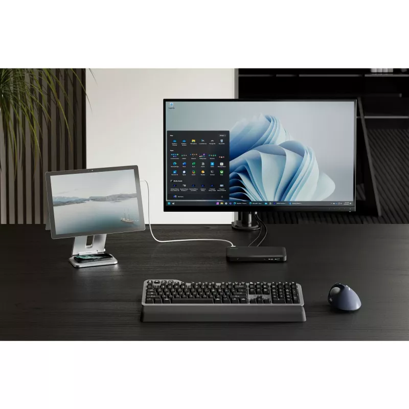 Kensington Elevated Stand for Surface, Platinum, Alumīnijs, Gumija, Termoplastisks poliuretāns (TPU), Cinks, 126.4 mm, 139.3 mm, 193 mm, 612 g