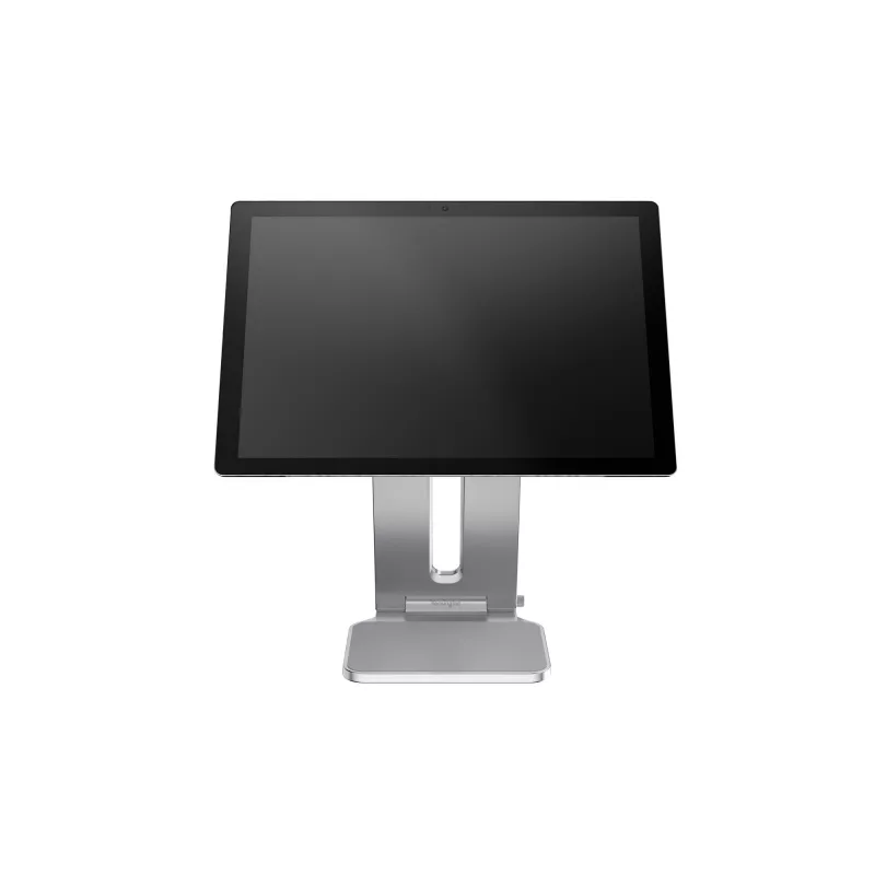 Kensington Elevated Stand for Surface, Platinum, Alumīnijs, Gumija, Termoplastisks poliuretāns (TPU), Cinks, 126.4 mm, 139.3 mm, 193 mm, 612 g