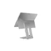 Kensington Elevated Stand for Surface, Platinum, Alumīnijs, Gumija, Termoplastisks poliuretāns (TPU), Cinks, 126.4 mm, 139.3 mm, 193 mm, 612 g