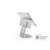 Kensington Elevated Stand for Surface, Platinum, Alumīnijs, Gumija, Termoplastisks poliuretāns (TPU), Cinks, 126.4 mm, 139.3 mm, 193 mm, 612 g