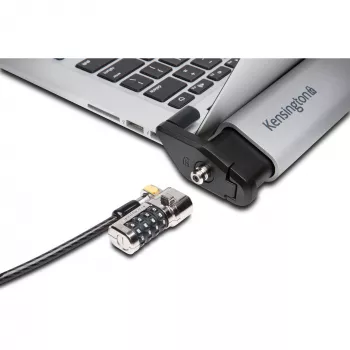 Kensington Laptop Locking Station 2.0 bez slēdzenes komplektēšanai ar galvenās atslēgas slēdzenēm