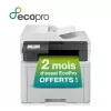 Brother DCP-L3555CDW daudzfunkciju printeris lāzera A4 600 x 2400 DPI 26 ppm Wi-Fi