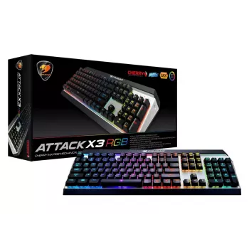 COUGAR CGR-WM1MB-ATR klaviatūra Gaming USB QWERTY angļu alumīnijs, melna