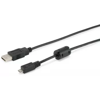USB 2.0 A-Micro-B kabelis Equip 128551 1.8m Melns
