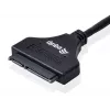 Equip USB 3.0 uz SATA adapteris, melns, 5 Gbit/s