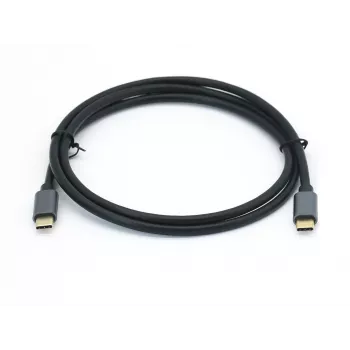 Equip USB 3.2 Gen 2x1 Type-C uz C, vīr./vīr., 0.5 m, 5A, melns