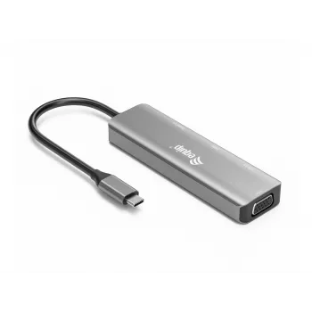 Equip USB-C uz HDMI/DisplayPort/VGA/USB adapteris, USB Type-C, HDMI, DisplayPort, VGA, 4K