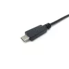 Equip USB-C uz Serial DB9 kabelis, vīriešu/vīriešu, 1,5 m, melns