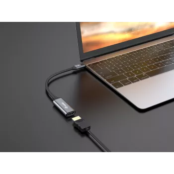 Equip USB-C uz HDMI 2.0 adapteris, 4K/60Hz, 0.15 m