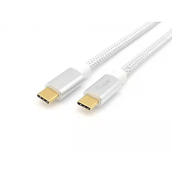 Equip USB 3.2 Gen 2 C-C kabelis, 2,0 m, 5A, PD 100W, 4K/60Hz, 10Gbps