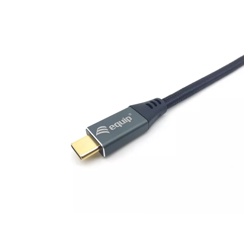 Equip USB-C uz DisplayPort Premium Kabelis, Vīrie/Vīrie, 1,0 m, 8K/60Hz
