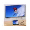 Equip USB-C uz DisplayPort Premium Kabelis, Vīrie/Vīrie, 1,0 m, 8K/60Hz