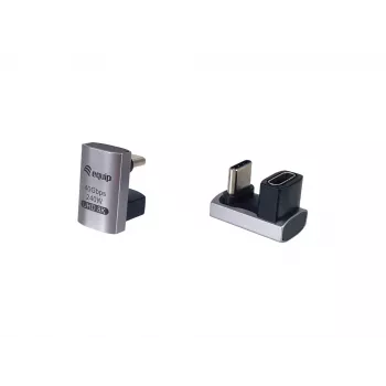 USB 4 C-C U Adapteris Equip 133477 40Gbps PD 240W 2-Pack