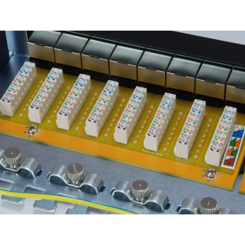 Equip 24-Port Cat.6A Ekranēts Sadales Panels