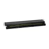 Equip 48-Port Cat.6 Shielded Patch Panel, Melns