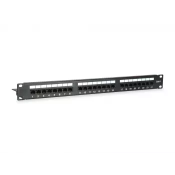 Equip 135425 patērētāju panelis 1U 24 portu Cat6