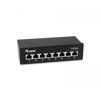 Equip 326621 8-portu metāla sadales panelis 10GBase-T