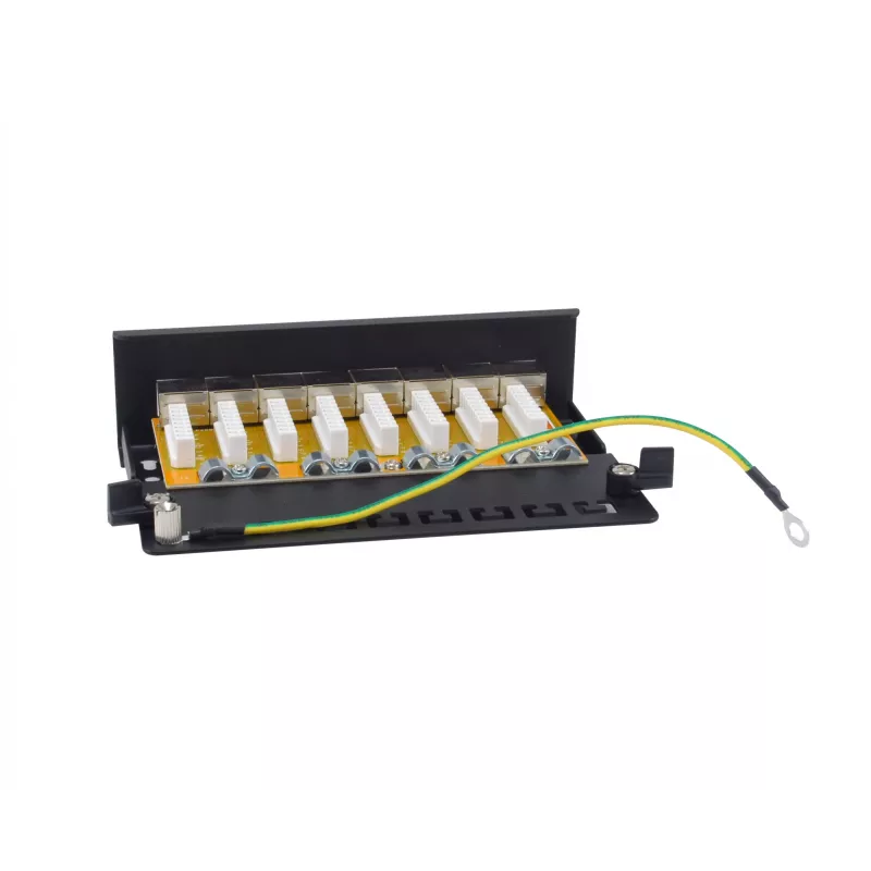 Equip 326621 8-portu metāla sadales panelis 10GBase-T
