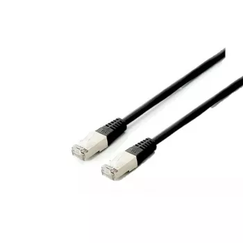 Tīkla kabelis Equip Cat.6A Platinum S/FTP RJ-45 1,0m Melns