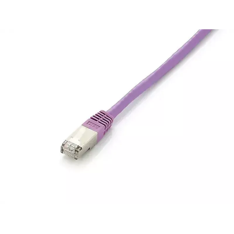Tīkla kabelis Equip Cat.6A Platinum S/FTP RJ-45 15m Purpursarkans